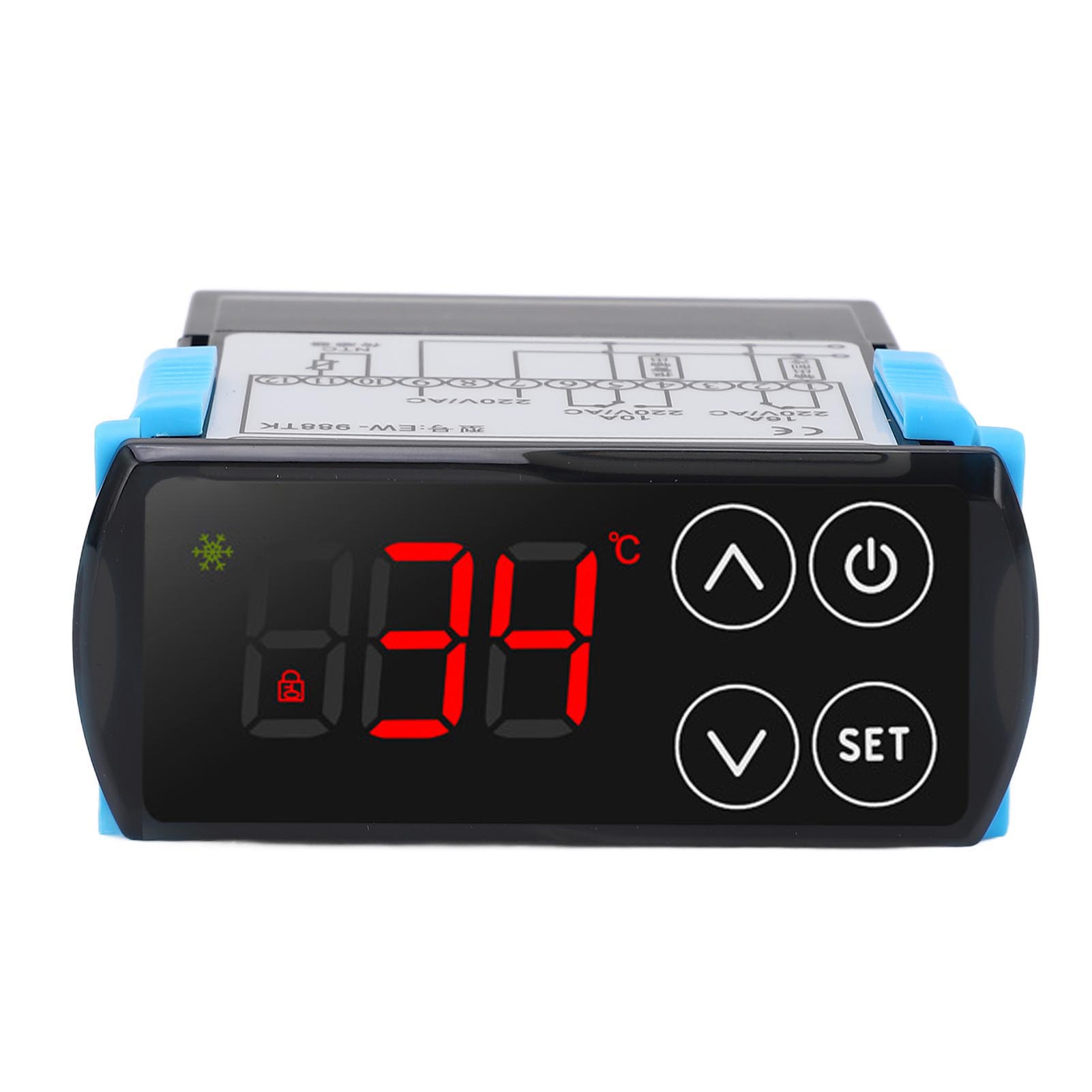Сенсорный экран Термостат Цифровой дисплей Охлаждение Нагрев ПИД-регулятор температуры Регулятор AC220V